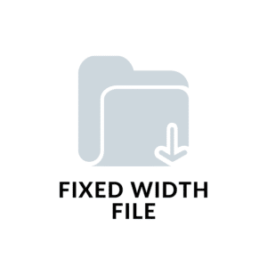 Fixed Width File